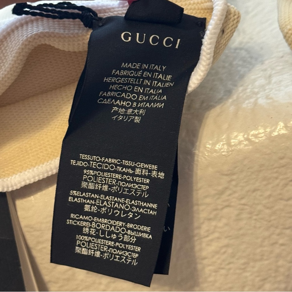 Gucci Beige Knee Pads size m new - Picture 4 of 8